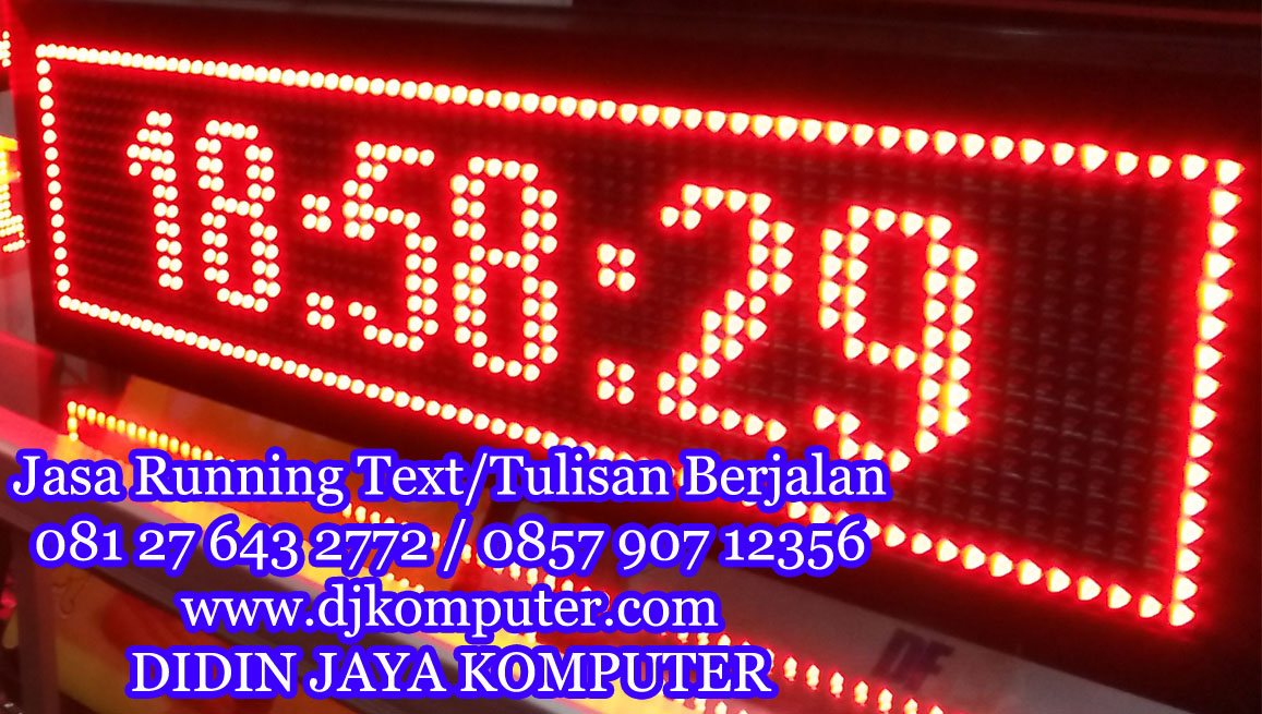 Anda dapat memperoleh jam dengan menggunakan runni